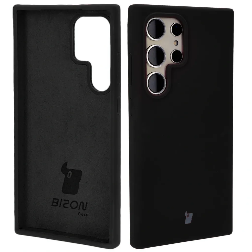 Kryt Bizon Soft Case Samsung Galaxy S24 Ultra black