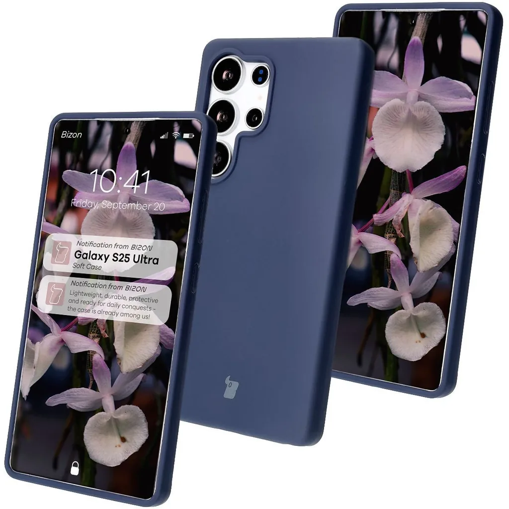 Kryt Bizon Soft Case Samsung Galaxy S25 Ultra blue