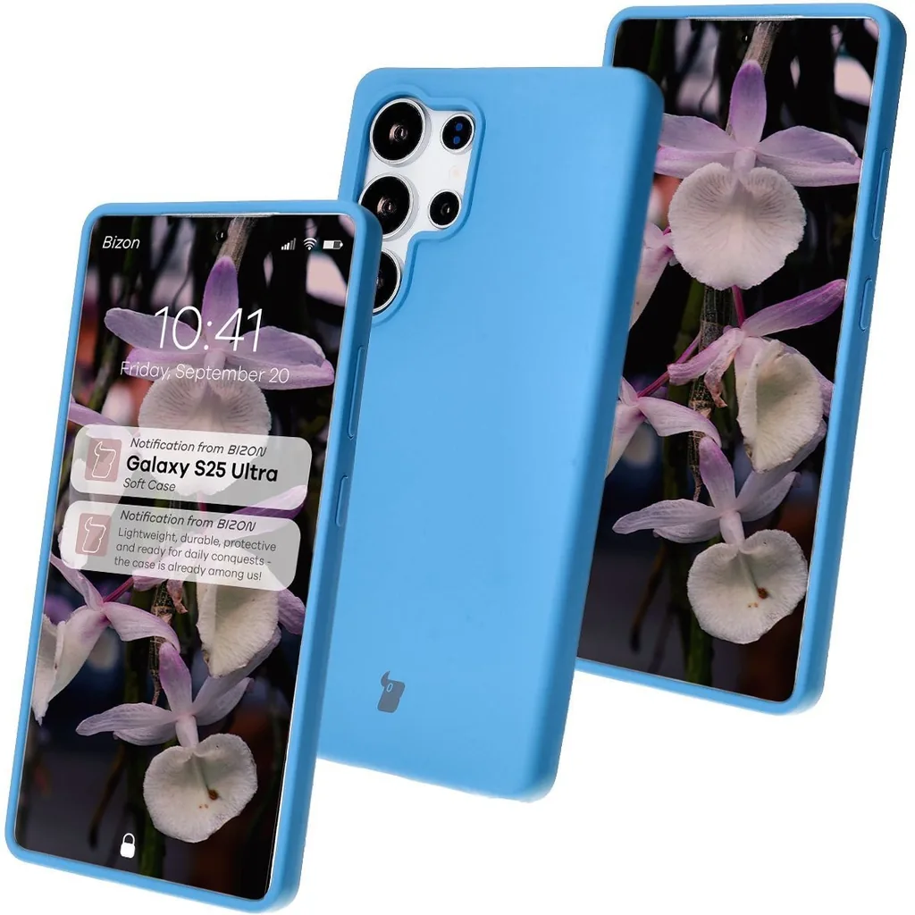 Kryt Bizon Soft Case Samsung Galaxy S25 Ultra navy blue