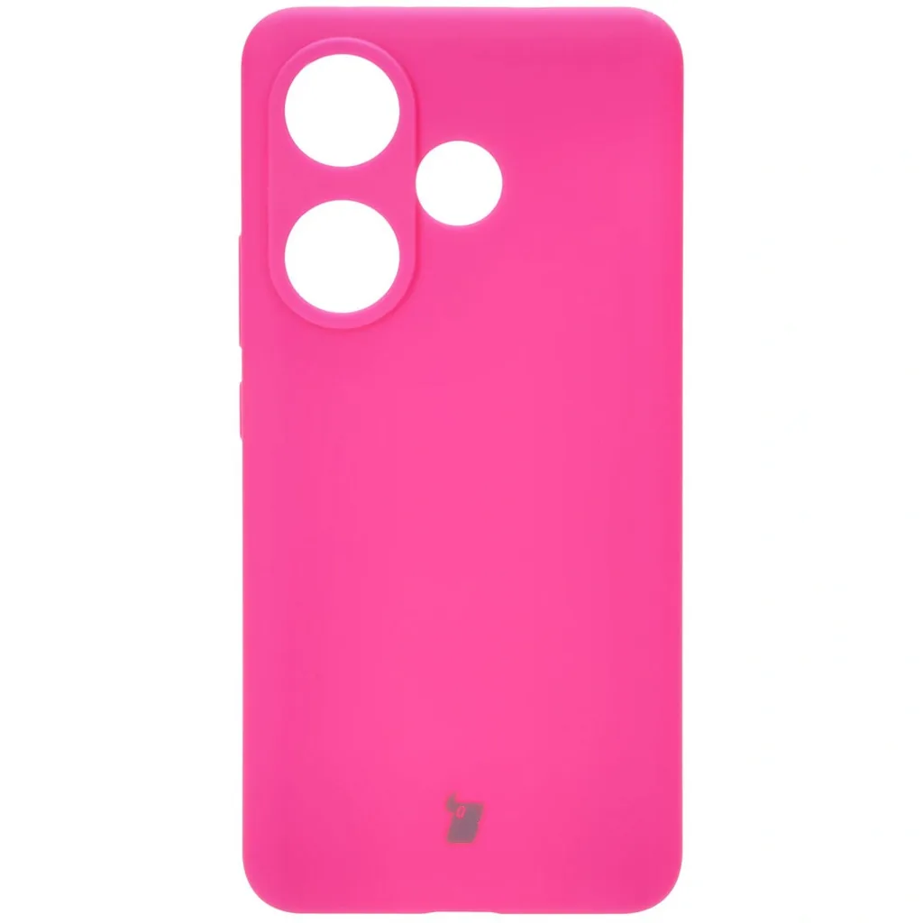 Kryt Bizon Soft Case Xiaomi Poco F6 neon pink