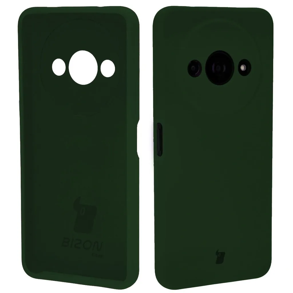 Kryt Bizon Soft Case Xiaomi Redmi A3 4G dark green