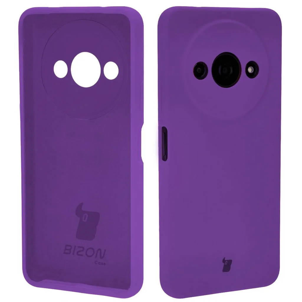 Kryt Bizon Soft Case Xiaomi Redmi A3 4G purple