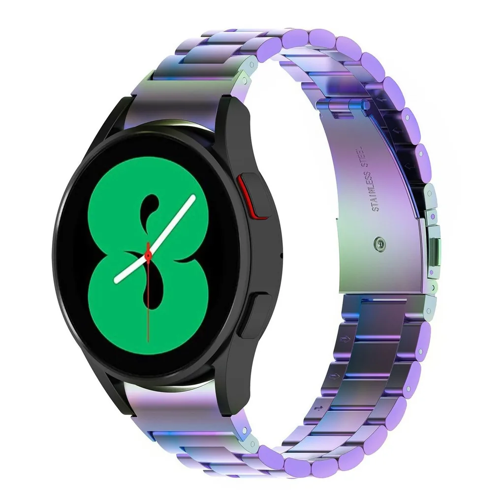 Kryt Bizon Strap Watch Aura Samsung Galaxy Watch FE/7/6/6 Classic/5/5 Pro/4/4 Classic rainbow