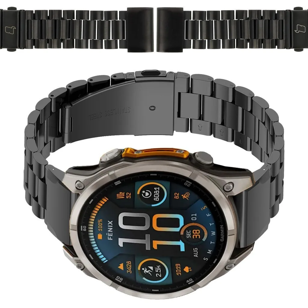 Kryt Bizon Strap Watch Aura Smartwatch 22mm black