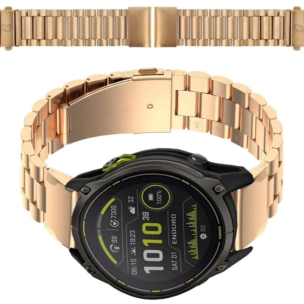 Kryt Bizon Strap Watch Aura Smartwatch 26 mm rose gold