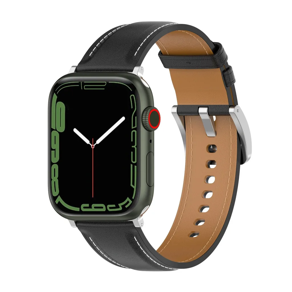 Bizon Strap Watch Casual Apple Watch 44/45/46/49mm black