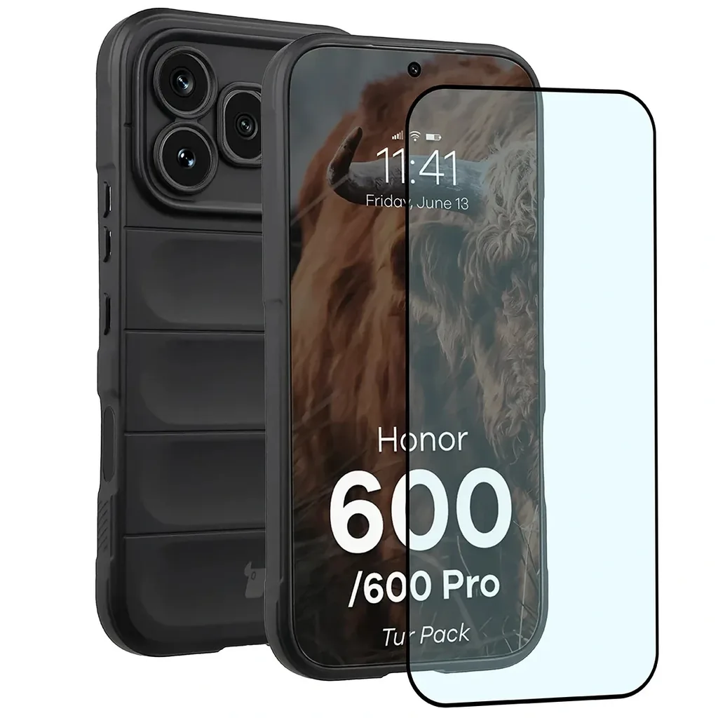 Kryt Bizon Tur Pack Honor 600 5G / 600 Pro 5G, black