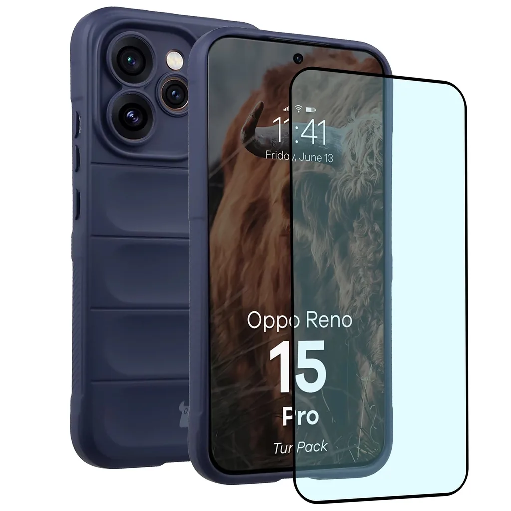 Kryt Bizon Tur Pack Oppo Reno 15 Pro, navy blue