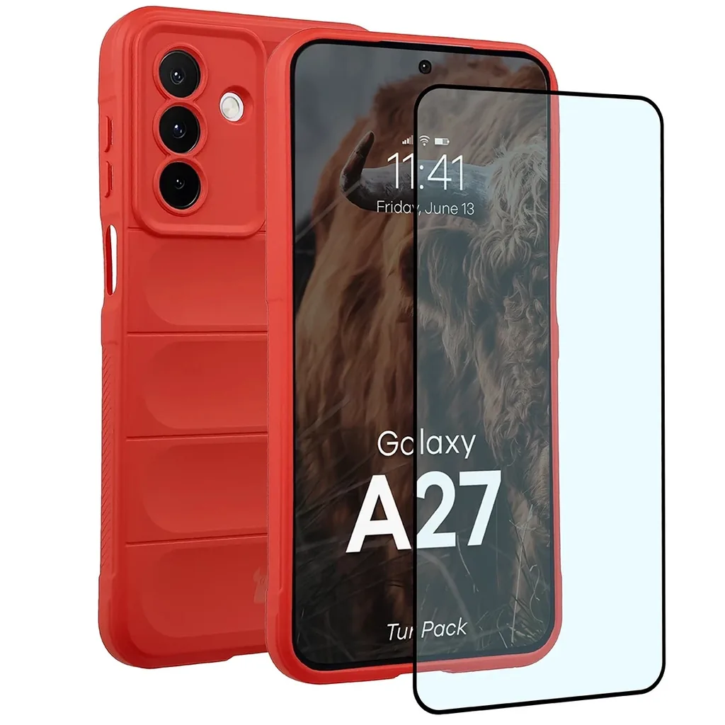 Kryt Bizon Tur Pack Samsung Galaxy A27 5G, red