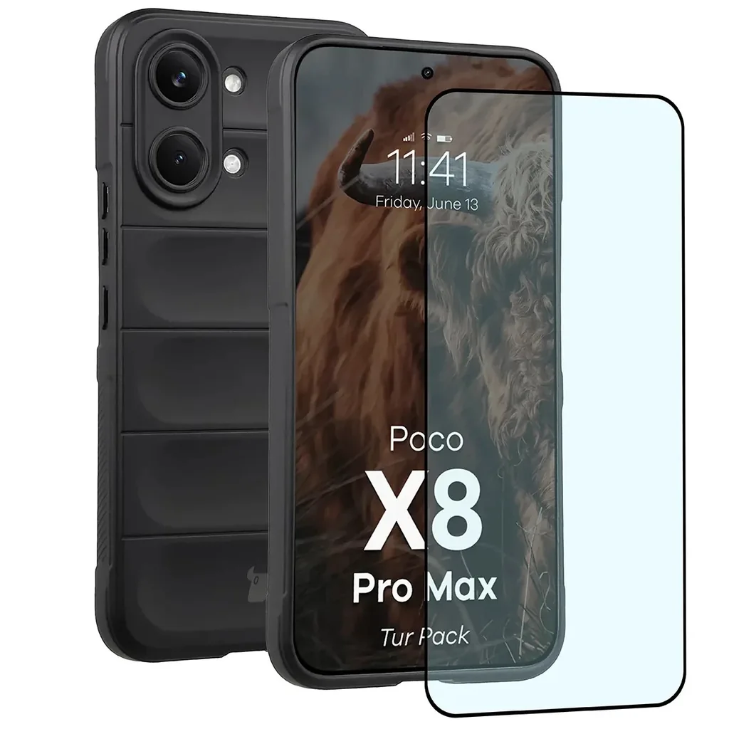 Kryt Bizon Tur Pack Xiaomi POCO X8 Pro Max, black