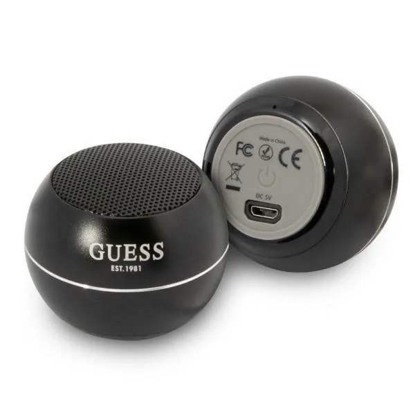 Kryt Bluetooth Speaker Guess GUWSALGEK Mini Speaker black