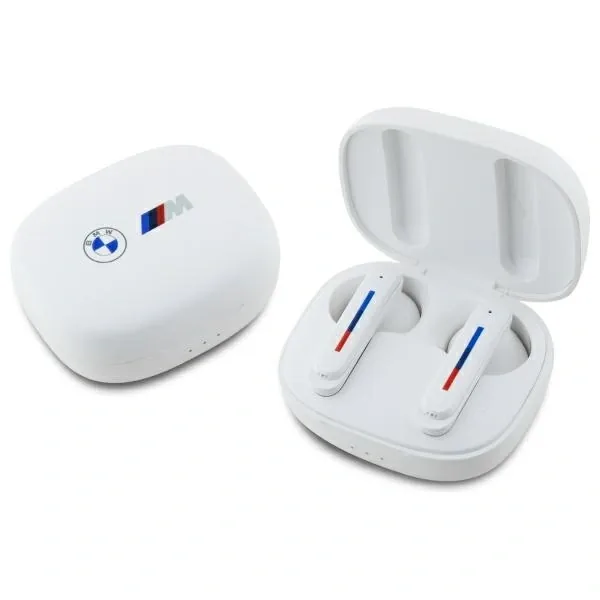 Kryt BMW BMBEMIATP20LOH 5.3 Bluetooth wireless in-ear headphones TWS + docking station Printed Logos white