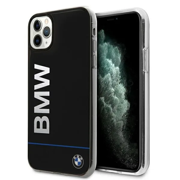 Kryt BMW BMHCN65PCUBBK Apple iPhone 11 Pro Max black hardcase Signature Printed Logo