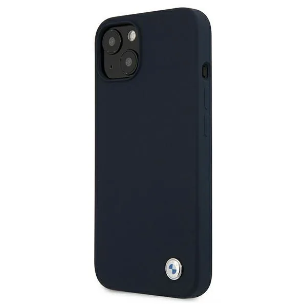 Kryt BMW BMHCP13SSILNA Apple iPhone 13 mini navy hardcase Silicone Signature
