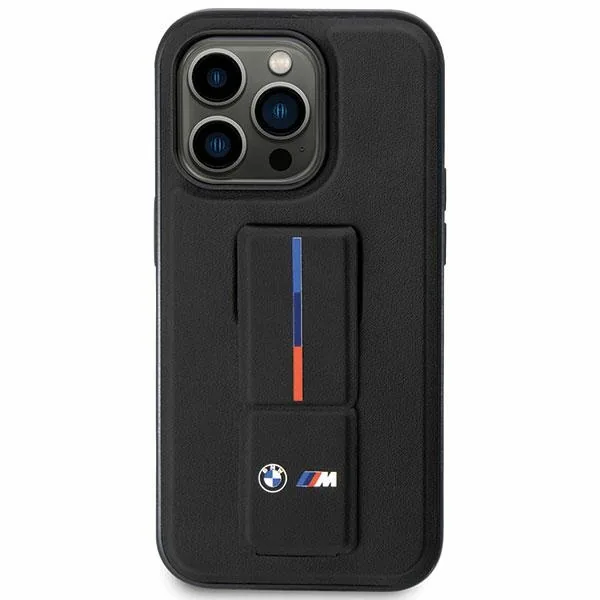 Kryt BMW BMHCP14S22GSLK iPhone 14 6.1" barva černá hardcase Grip Hot Stamp