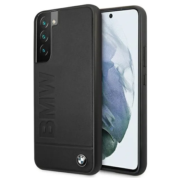 Kryt BMW BMHCS22MSLLBK Samsung Galaxy S22+ Plus black hardcase Signature Logo Imprint