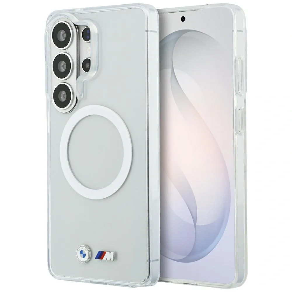 Kryt BMW IML Shockproof Metal Logo MagSafe Samsung Galaxy S26 Ultra clear