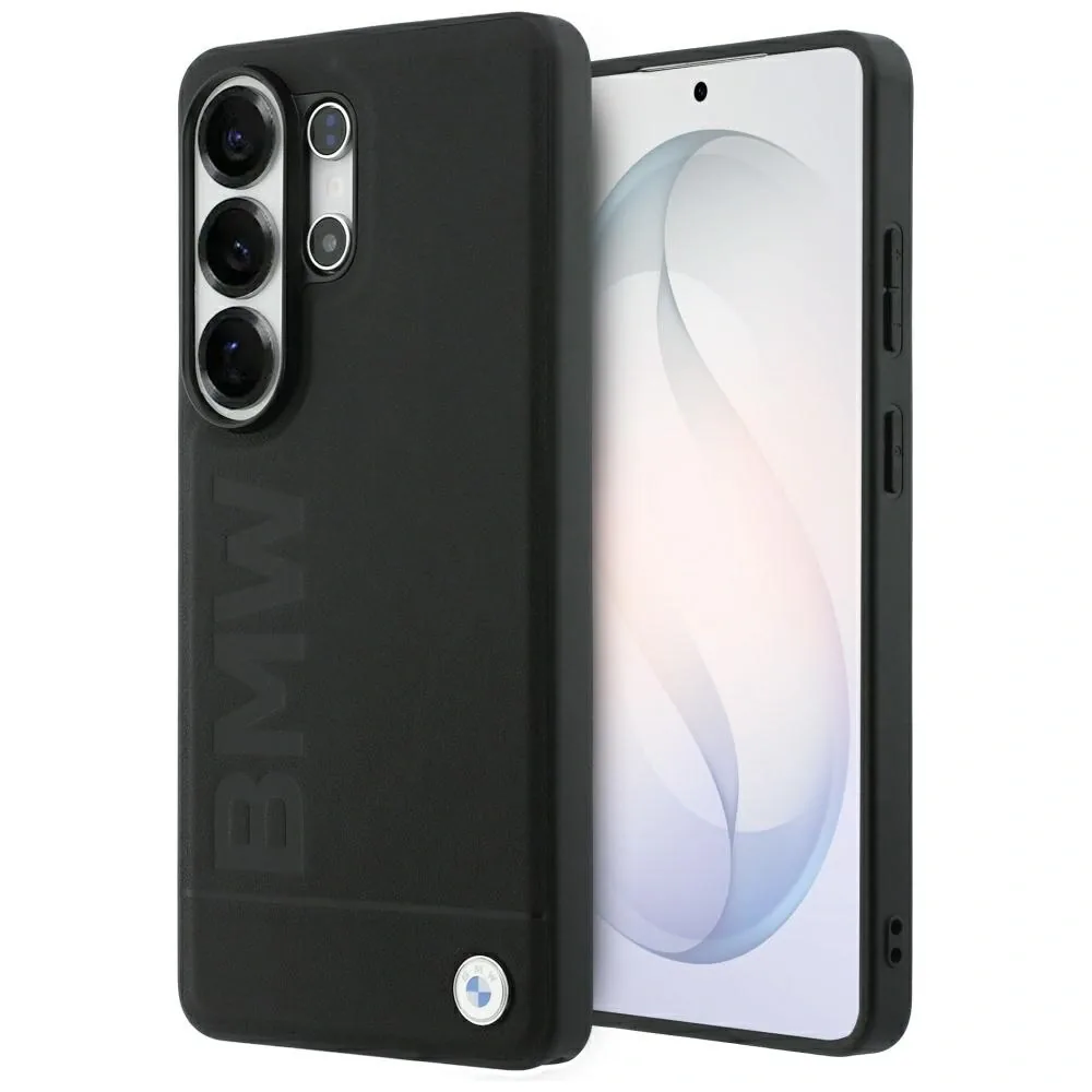 Kryt BMW Leather Hot Stamp MagSafe Samsung Galaxy S26 Ultra black