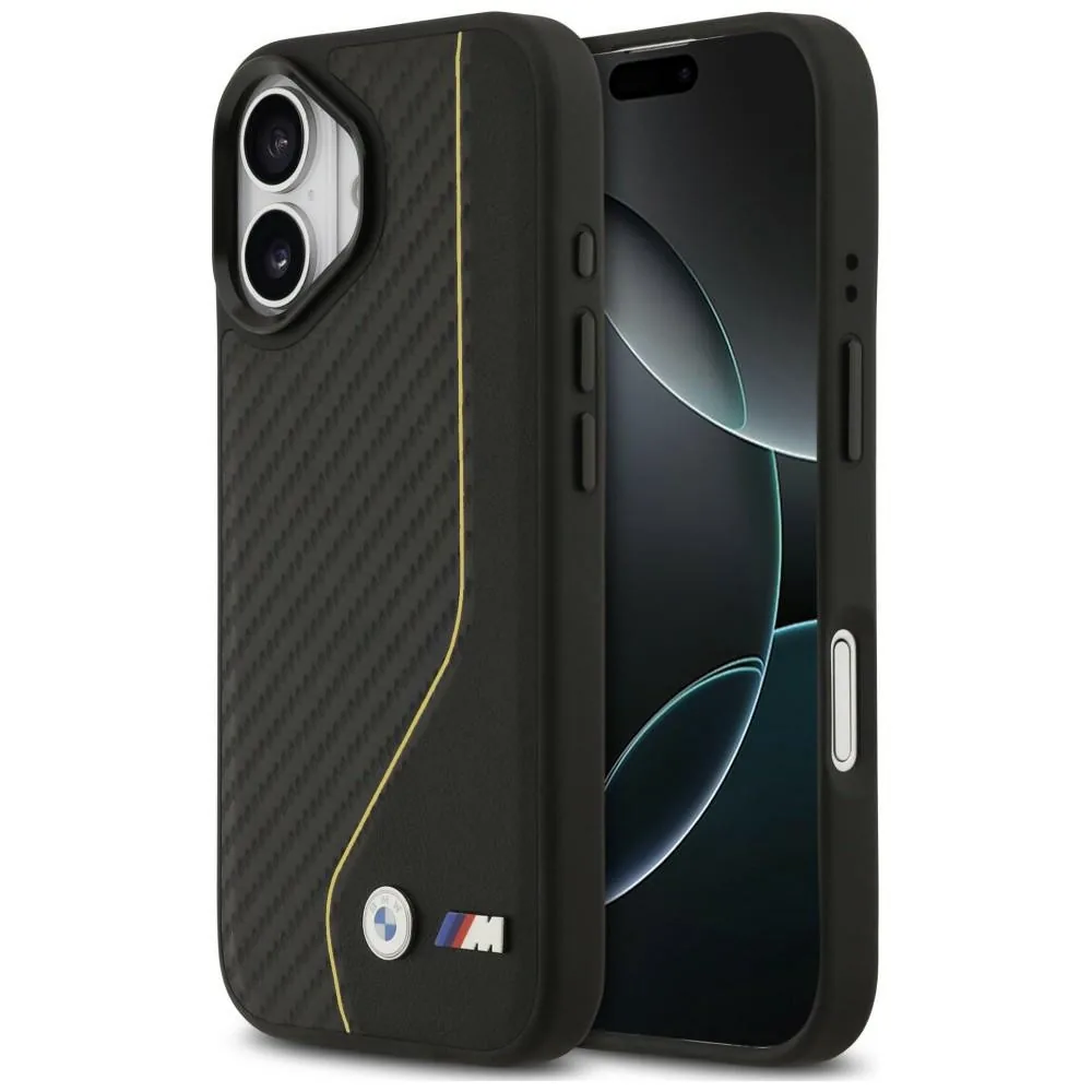 Kryt BMW M Carbon Line & Logo MagSafe Apple iPhone 17 yellow
