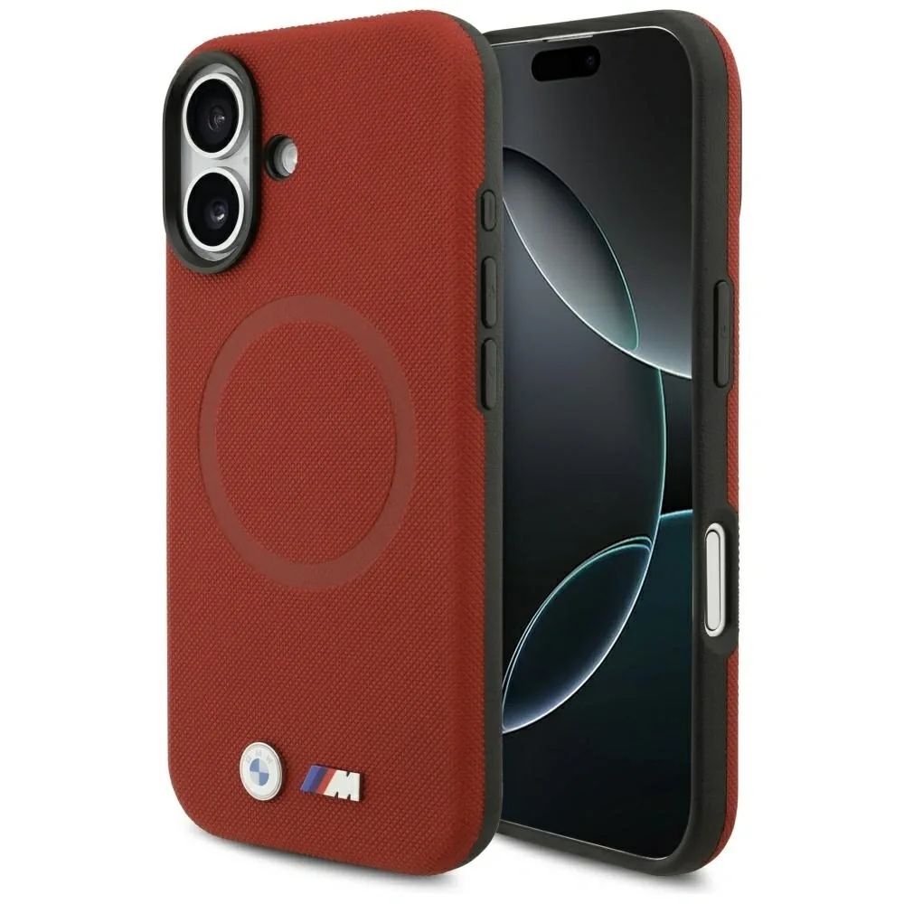 Kryt BMW M FW Metal Logo MagSafe Apple iPhone 17 red