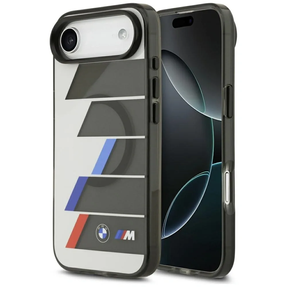 Kryt BMW M IML Metal Buttons Tricolor Lines MagSafe Apple iPhone Air anthracite