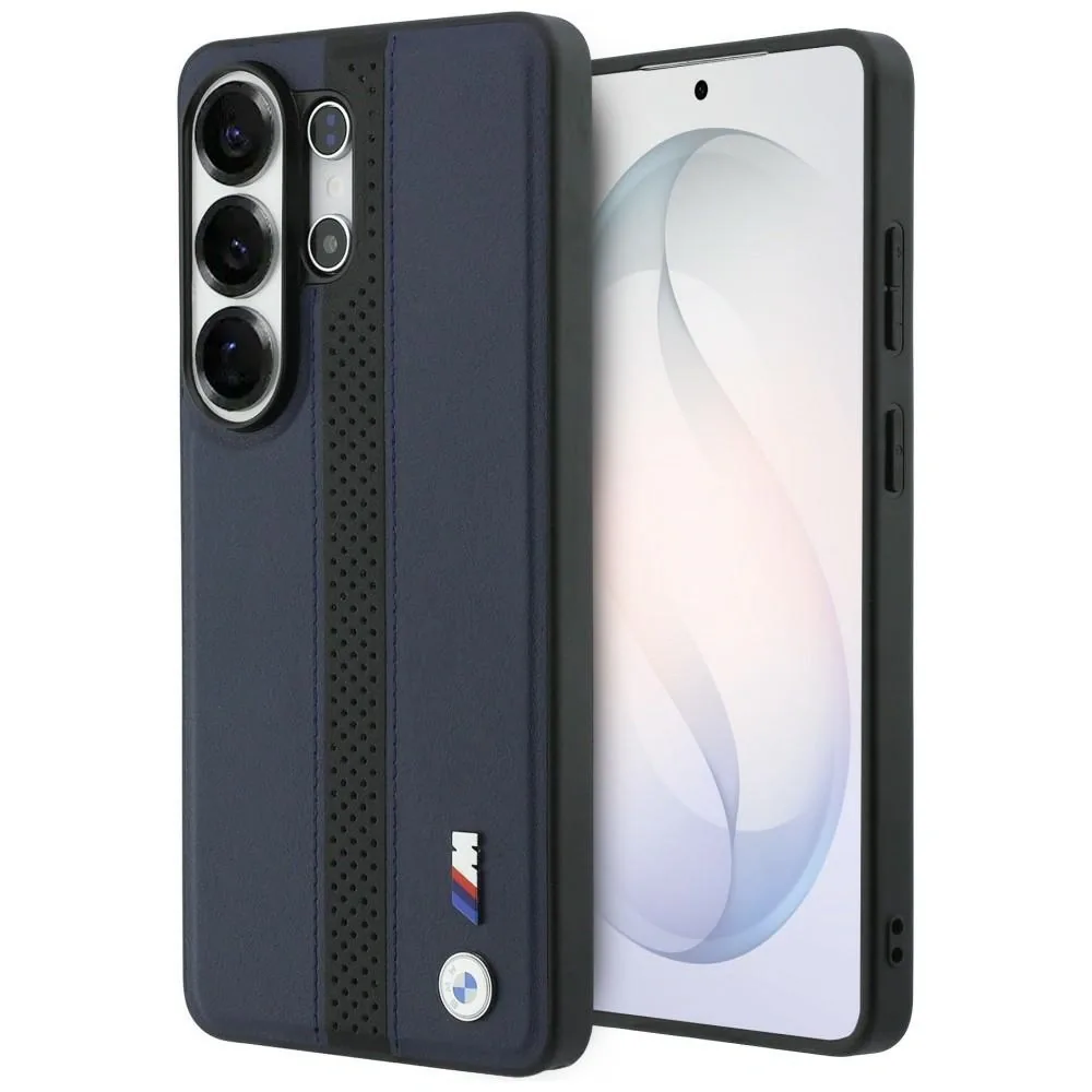 Kryt BMW Perforated Stripe Logo MagSafe Samsung Galaxy S26 Ultra navy blue