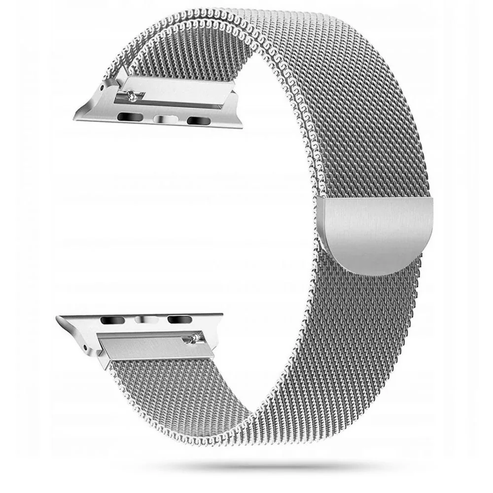 Kryt Bracelet Tech-Protect Milaneseband Apple Watch 4/5/6/7/SE 40/41mm Silver