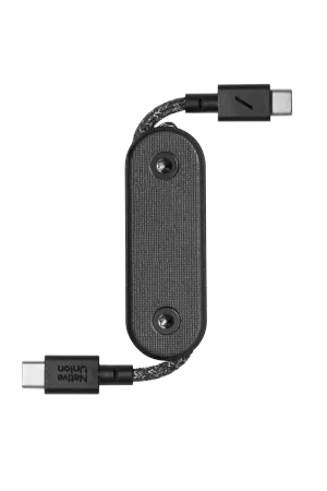 Cable Native Union Pocket Cable USB-C / USB-C 17cm (black)