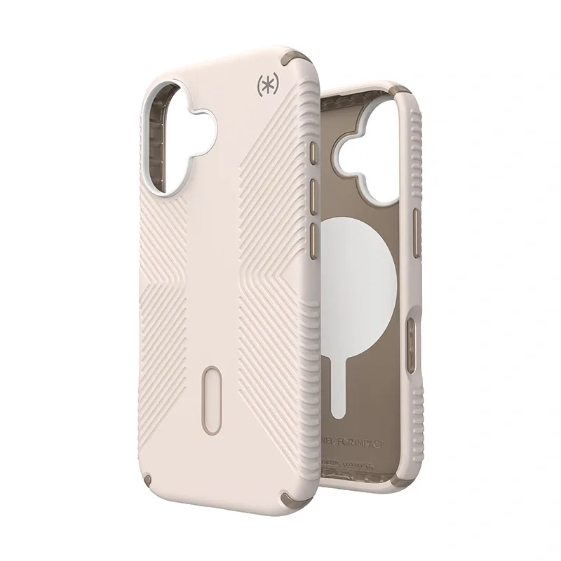 Kryt Speck Presidio2 Grip ClickLock & MagSafe Apple iPhone 16 (Bleached Bone / Heirloom Gold / Hazel Brown)