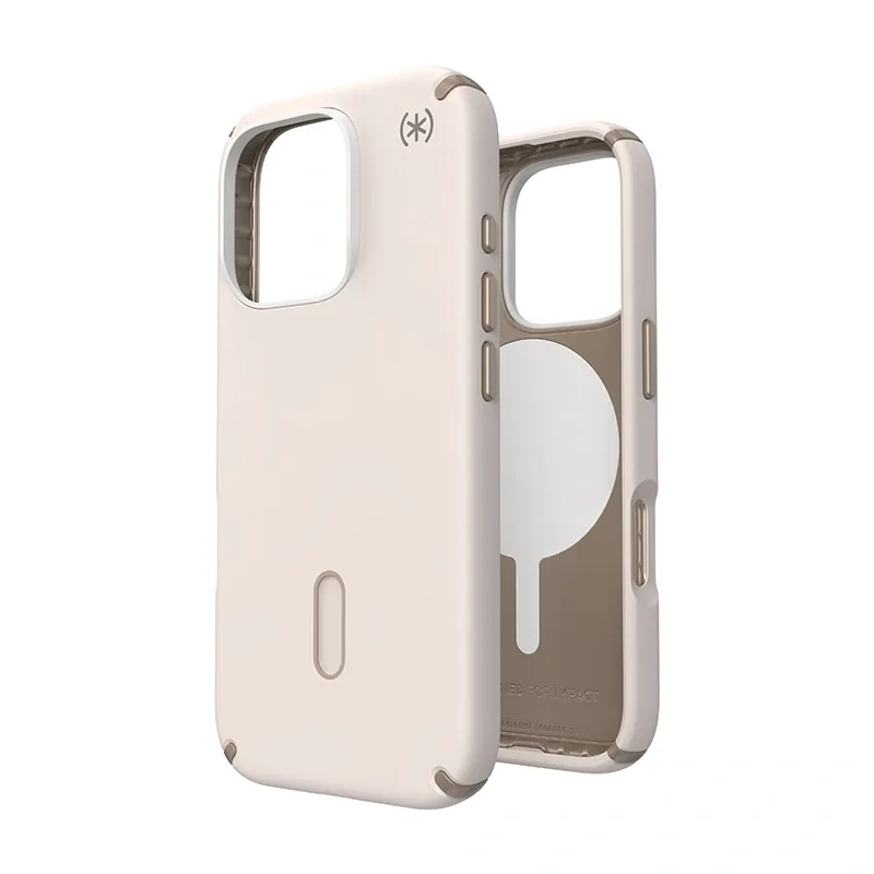 Kryt Speck Presidio2 Pro ClickLock & MagSafe Apple iPhone 16 Pro (Bleached Bone / Heirloom Gold / Hazel Brown)