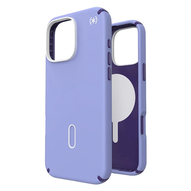 Kryt Speck Presidio2 Pro ClickLock & MagSafe Apple iPhone 16 Pro Max (Future Lavender / Cassis Purple / White)