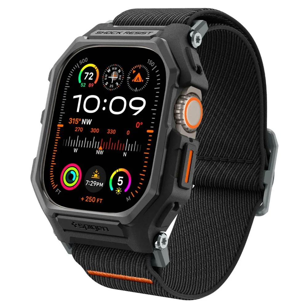 Kryt Spigen Lite Fit Pro Apple Watch Ultra 1 / 2 / 3 49mm Matte Black