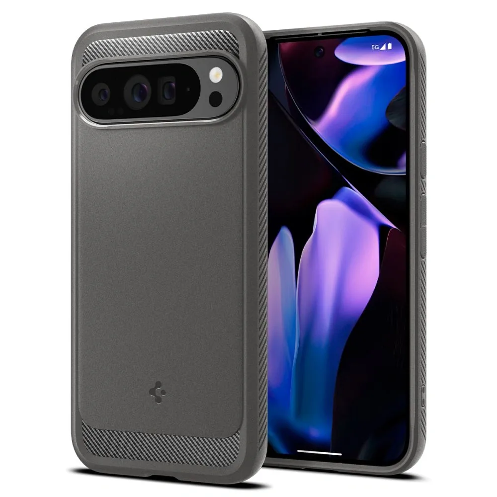 Kryt Spigen Rugged Armor Google Pixel 9 Pro XL Marble Grey