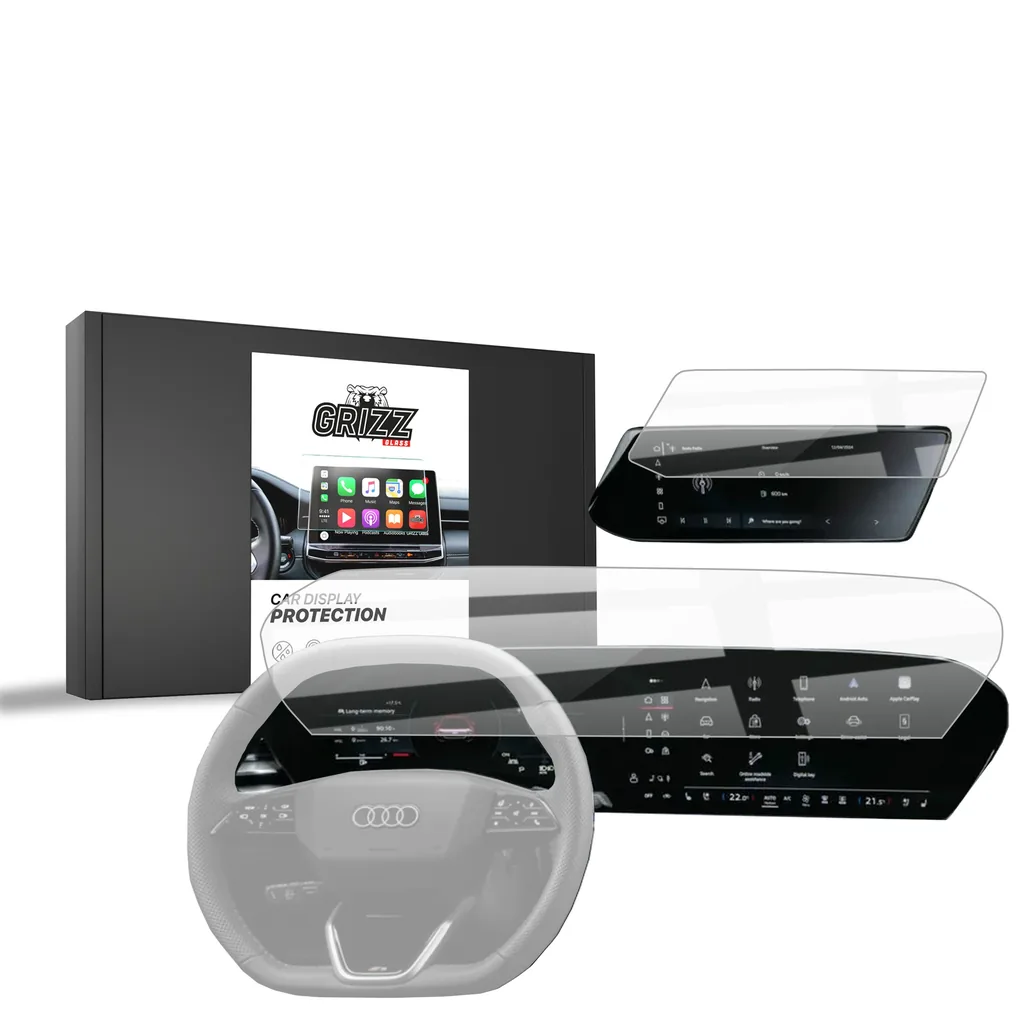 Keramická fólie do auta GrizzGlass CarDisplay Protection Audi A5 B10 (2025-2026) [2in1]