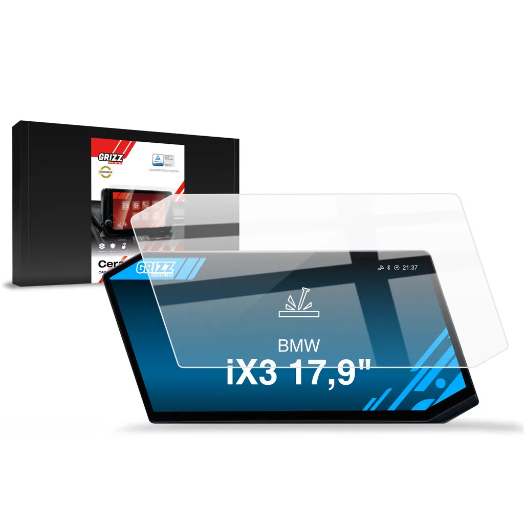 Keramická fólie do auta GrizzGlass CarDisplay Protection BMW iX3 17,9" (2026)