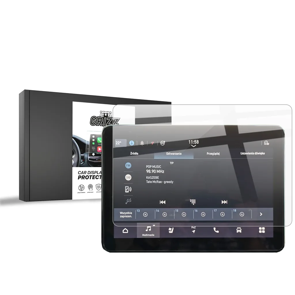 Keramická fólie do auta GrizzGlass CarDisplay Protection Citroen Jumper 10" (2024-2026)