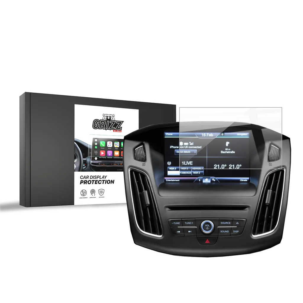 Keramická fólie do auta GrizzGlass CarDisplay Protection Ford Focus 3 Facelift 2014-2019