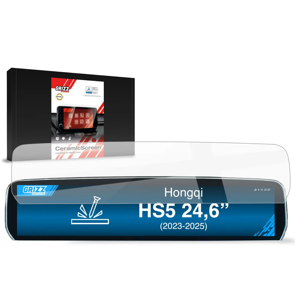 Keramická fólie do auta GrizzGlass CarDisplay Protection Hongqi HS5 24,6" (2023-2026)