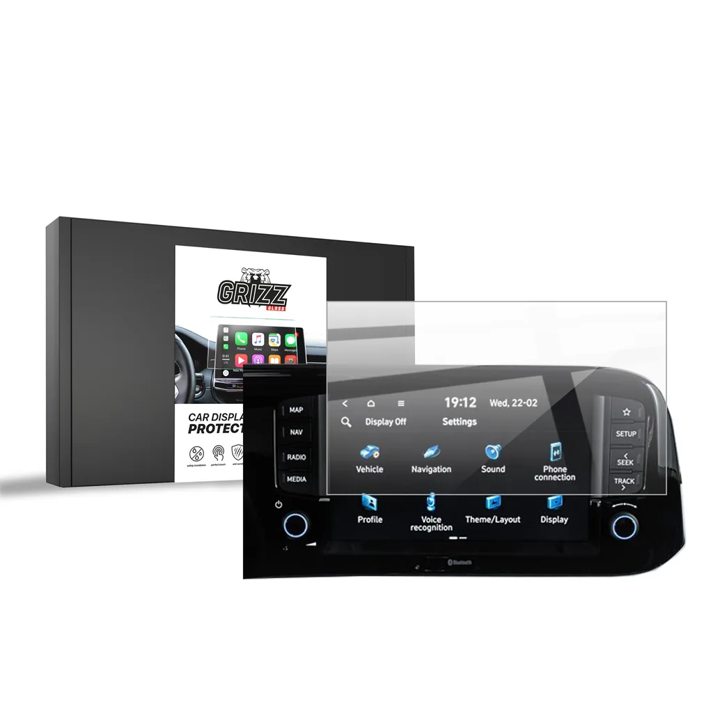 Keramická fólie do auta GrizzGlass CarDisplay Protection Hyundai i10 8" (2024-2026)