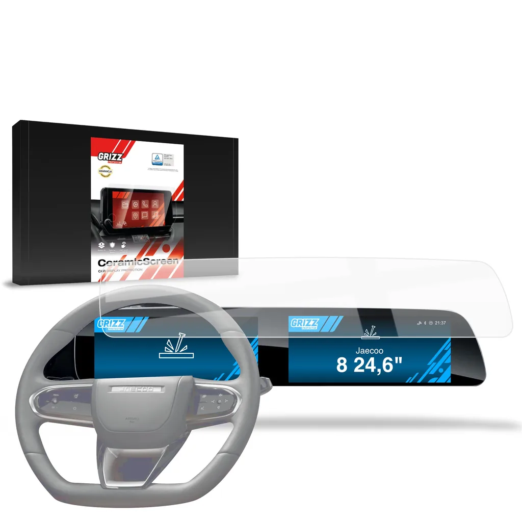 Keramická fólie do auta GrizzGlass CarDisplay Protection Jaecoo 8 24,6" (2025-2026)