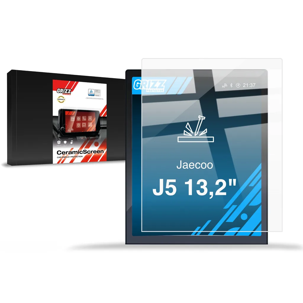 Keramická fólie do auta GrizzGlass CarDisplay Protection Jaecoo J5 13,2" (2025-2026)