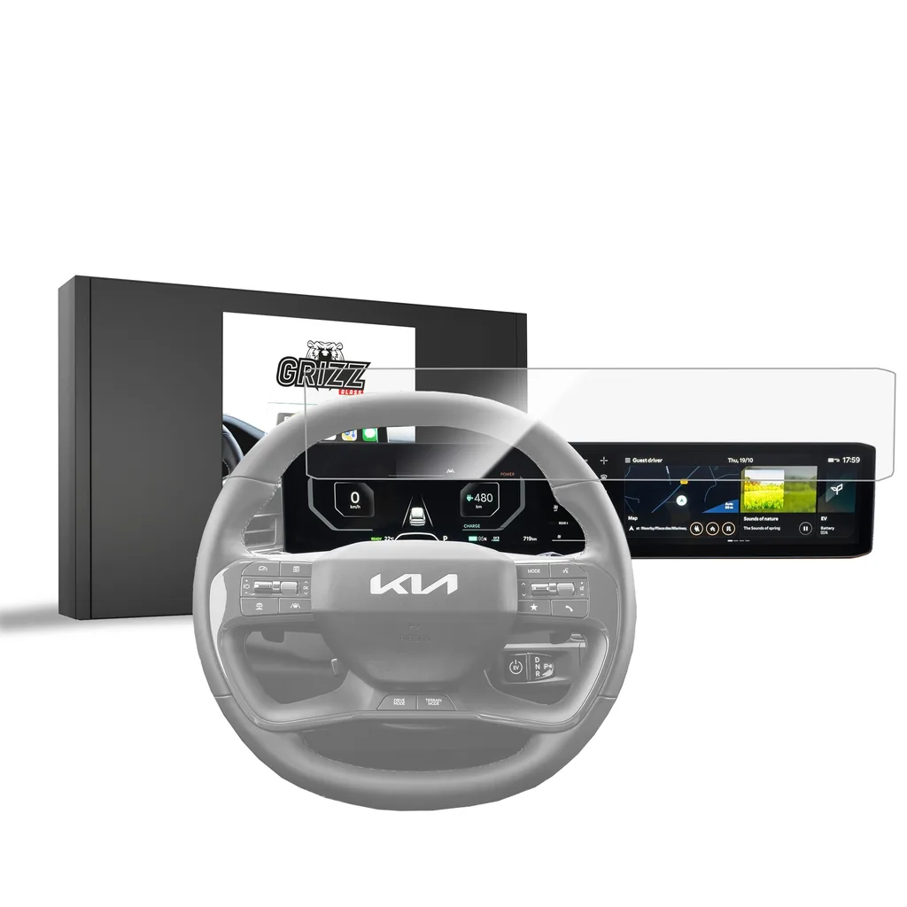 Keramická fólie do auta GrizzGlass CarDisplay Protection Kia EV9 (2023-2026)
