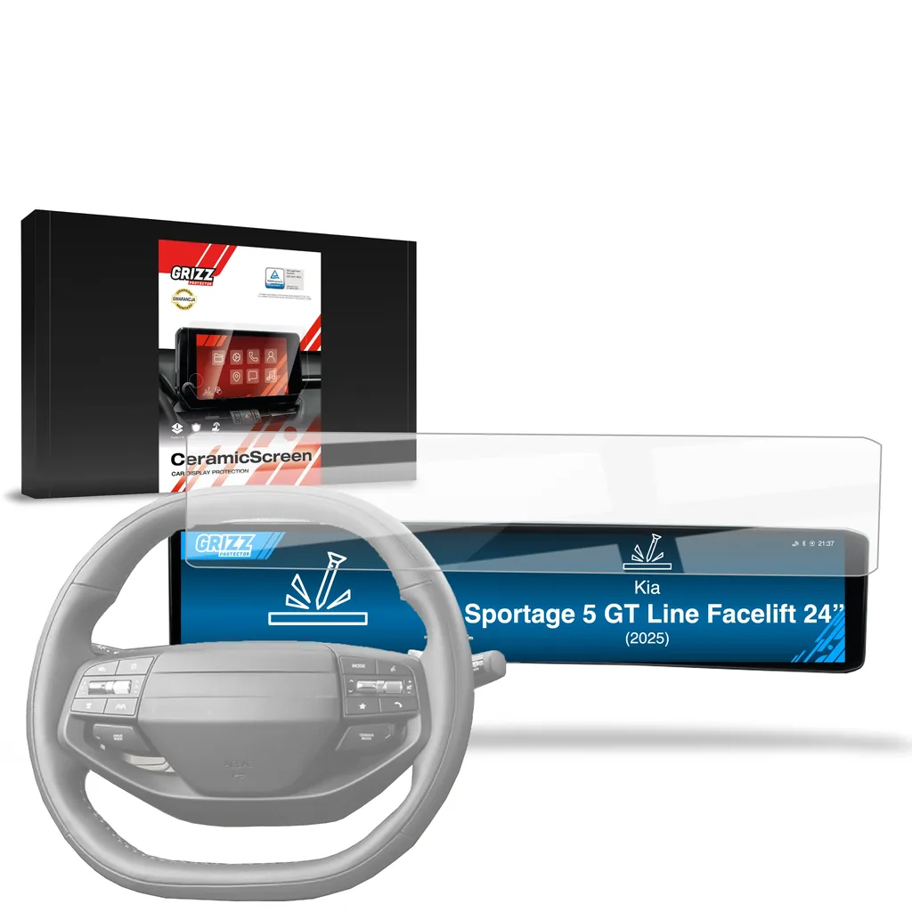Keramická fólie do auta GrizzGlass CarDisplay Protection Kia Sportage 5 GT Line Facelift 24" (2025-2026)