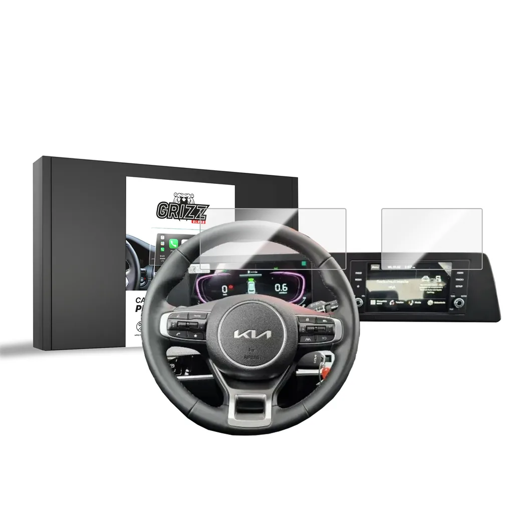 Keramická fólie do auta GrizzGlass CarDisplay Protection Kia Sportage M 5 2021-2024