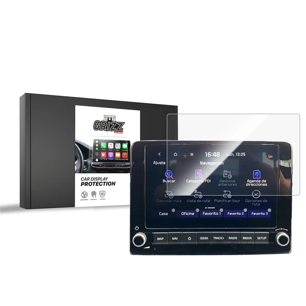 Keramická fólie do auta GrizzGlass CarDisplay Protection Kia Stonic 8" 2022-2023