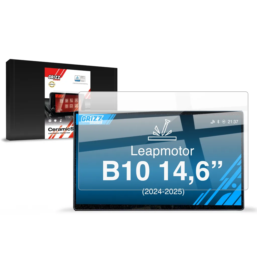 Keramická fólie do auta GrizzGlass CarDisplay Protection Leapmotor B10 14,6" (2024-2026)