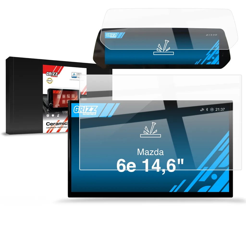 Kryt Ceramic GrizzGlass CarDisplay Protection Mazda 6e 14,6