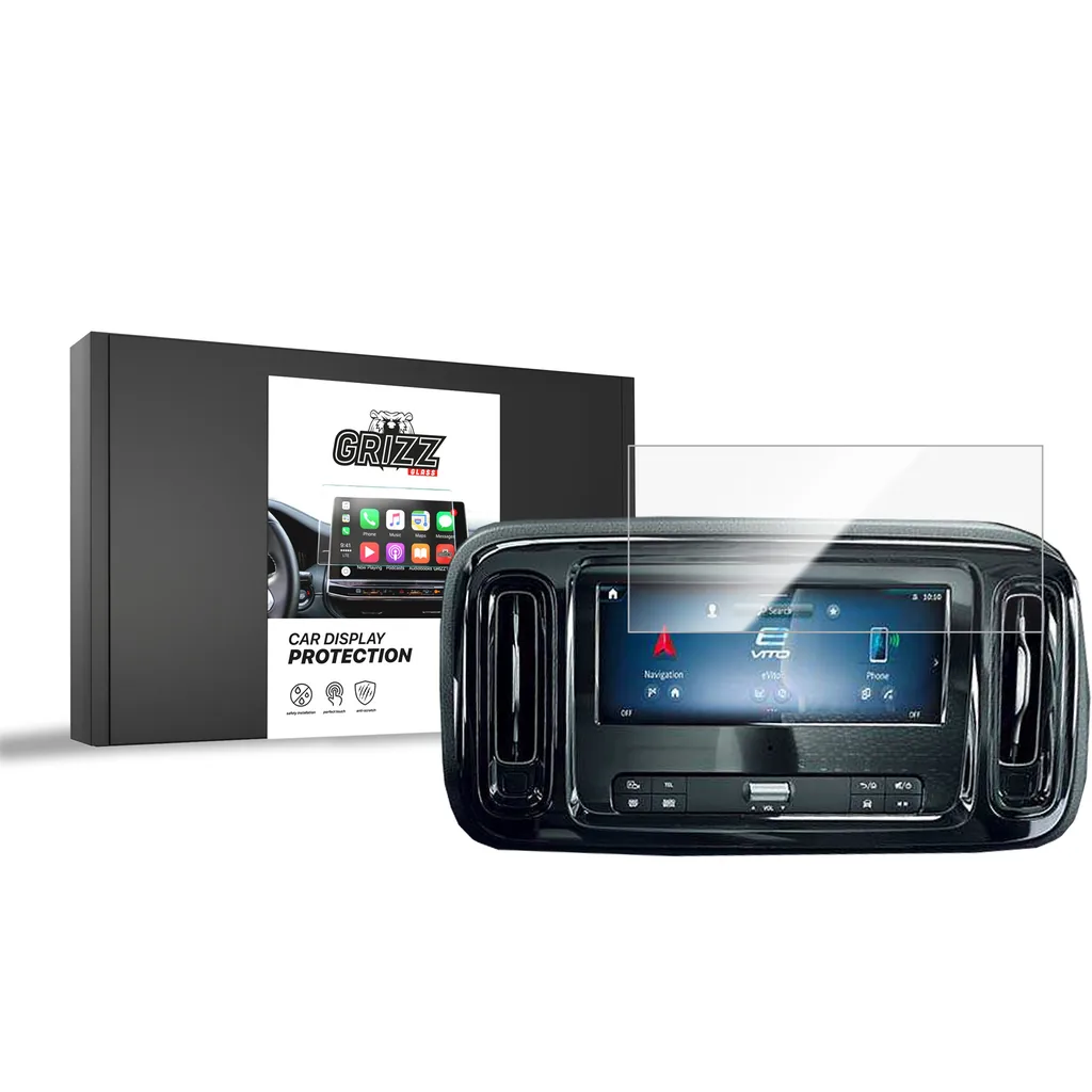 Keramická fólie do auta GrizzGlass CarDisplay Protection Mercedes Vito MBUX 10,25" (2023-2026)