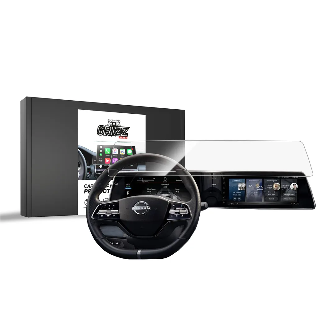 Keramická fólie do auta GrizzGlass CarDisplay Protection Nissan Ariya 12,3" (2024-2026)