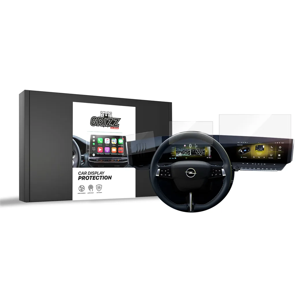 Keramická fólie do auta GrizzGlass CarDisplay Protection Opel Astra L Pure Panel 10" (2021-2026) [3in1]